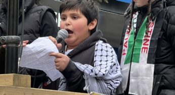 Boston: Children lead pro-Palestine thousands — ‘No shopping while bombs are dropping!’