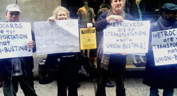 Activists denounce MTA’s union-busting tactics in NYC school bus strike