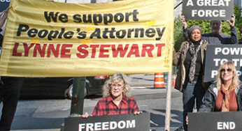 Free Lynne Stewart now!