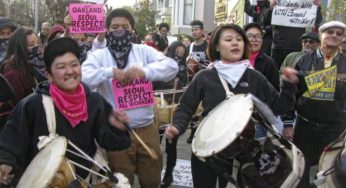 San Francisco solidarity with Korean workers’ strike