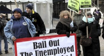 Protest on Wall Street