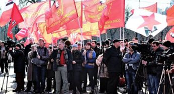Moscow rally supports Ukraine anti-fascists