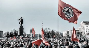 Thousands in Ukraine protest Kiev regime