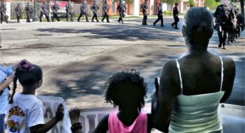 Community barbecue turns into police riot