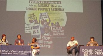 Chicago People’s Assembly says ‘Food is a right!’