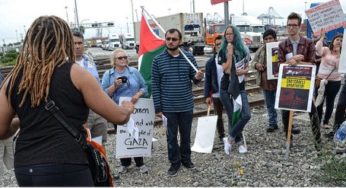 Action set to blockade Israeli ship in Oakland, Calif.