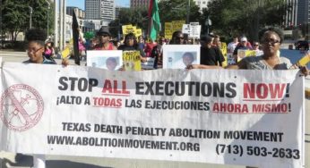 Houston protest: ’Death row must go!’