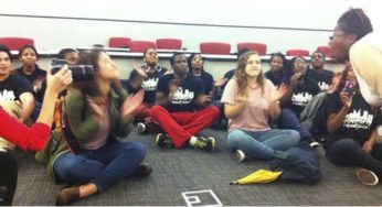 Youth shut down anti-union film