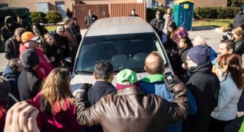 Durham: Community protests ICE seizure of Samuel Oliver-Bruno