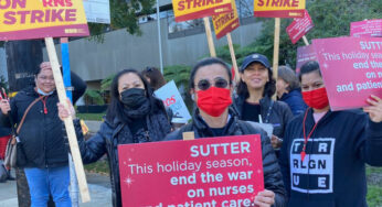 Alta Bates Summit nurses boldly strike for pensions and a contract