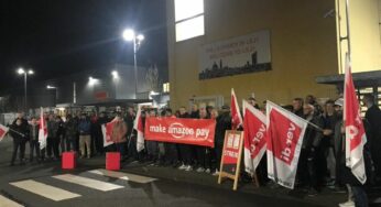 Worldwide actions demand: ‘Make Amazon pay!’