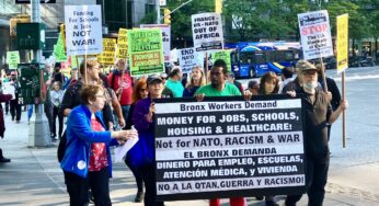 NYC Anti-NATO protest