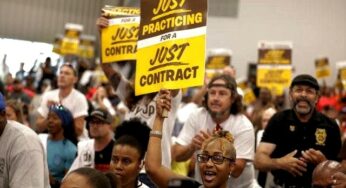 Thousands in Atlanta back strikes