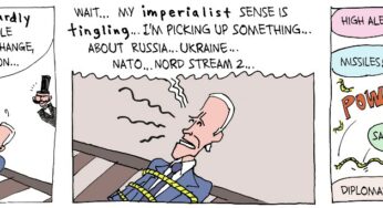 <span class="streamer">At Russia-Ukraine border</span> <br><span style="color: red">NO</span> U.S.-NATO WAR!