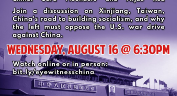 WWP leaders to speak on China trip