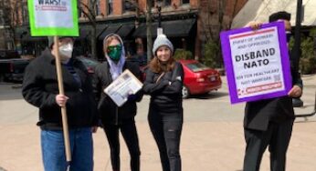 Rally for peace in Europe