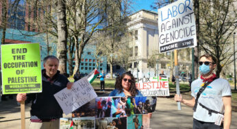 Portland demonstrates for a free Palestine