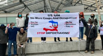 San Francisco: Haiti Action Committee protest