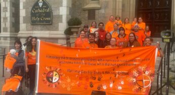 Indigenous leaders target cathedral for Orange Shirt Day 
