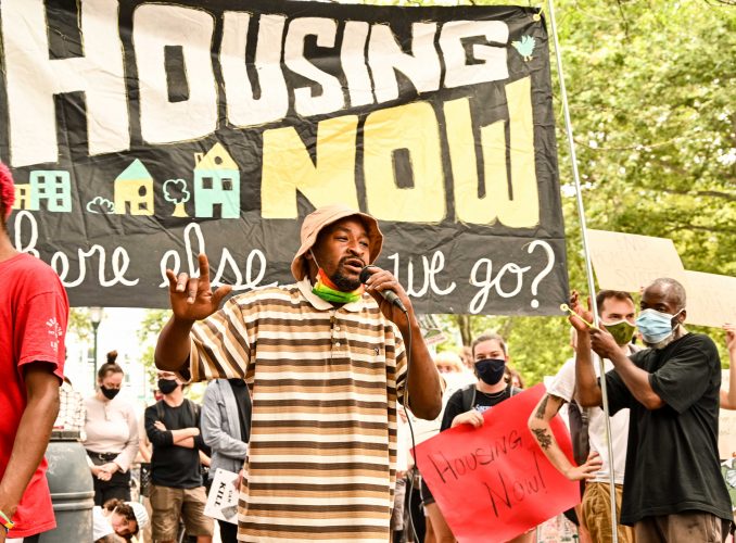 ‘Housing is dignity!’