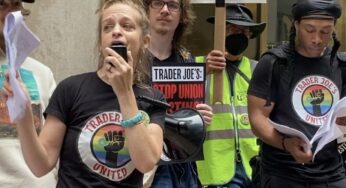 Trader Joe’s United pickets Boston corporate HQ: ‘Reinstate Steve now!’