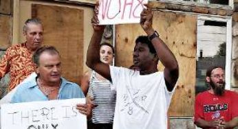 After arson fire, community rebuffs racism