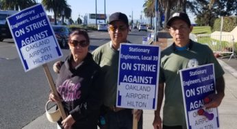Oakland, Calif., hotel workers strike