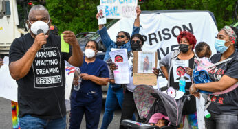 Protest for incarcerated loved ones