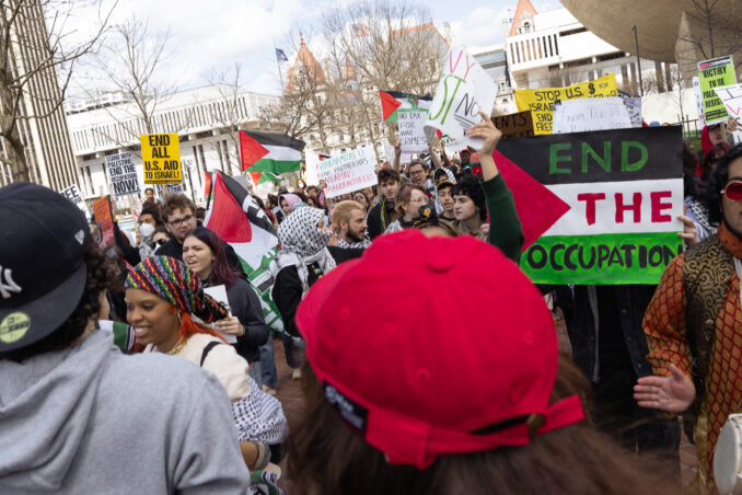 SUNY BDS movement stages march on Albany for Palestine