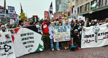 Ayşenur Ezgi Eygi honored at Free Palestine march