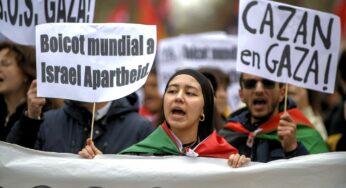 Estado español: Miles de personas denuncian en la calle el genocidio contra Palestina