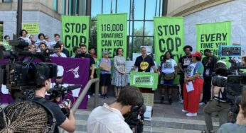 Movement ‘not afraid’ as ‘Stop Cop City’ activists face felony charges
