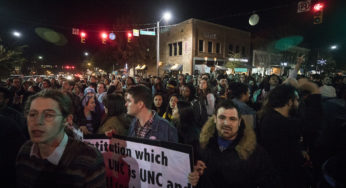 UNC-CH teaching assistants hold grades, protest move to save racist statue