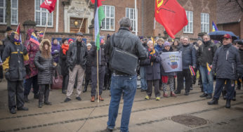 Danes protest U.S. coup attempt in Venezuela