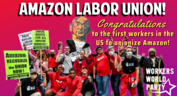 Historic victory for U.S. Amazon workers