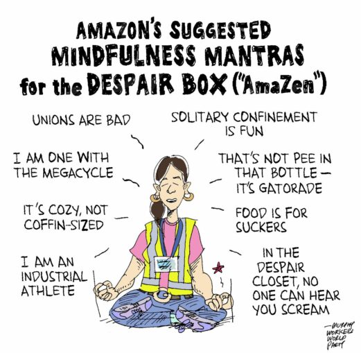 Workers need unions – Amazon offers ‘despair closets’