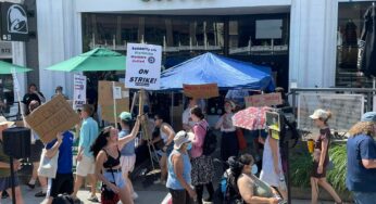 Boston Starbucks Workers United strikes against unfair labor practices