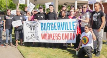 On the picket line