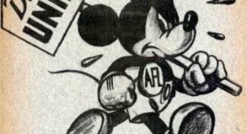 Mickey Mouse and the rat named Walt Disney