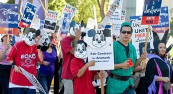 Workers challenge Walt Disney’s evil kingdom