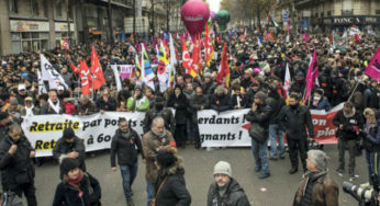 Class struggle breaks out in the streets of France