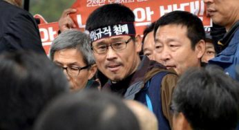 Korean workers fight back
