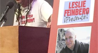 Meetings honor Leslie Feinberg