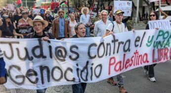 <span class="streamer2">Mexico City</span><br>Not in Our Name denounces Israeli actions in Gaza
