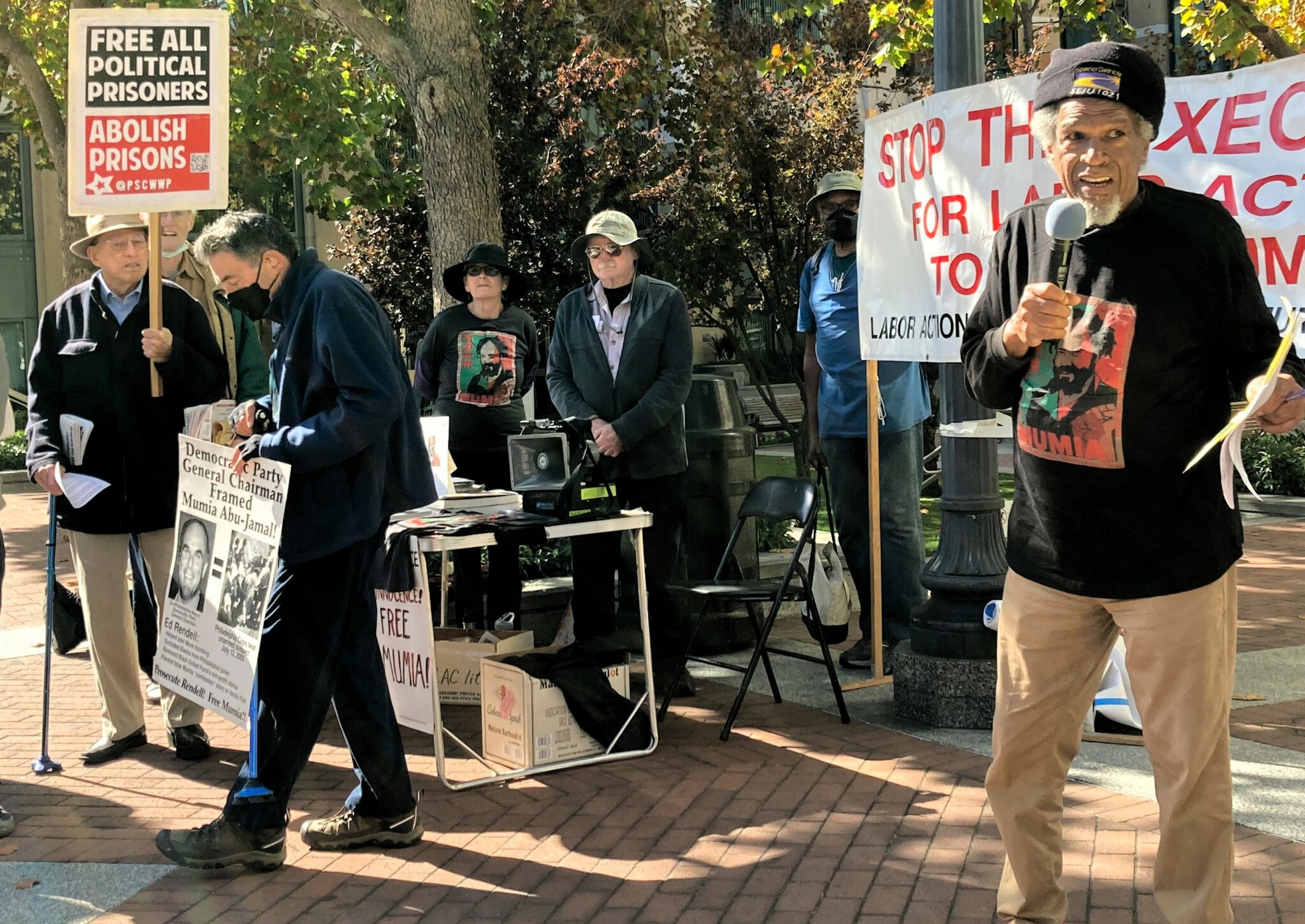 Bay Area Protest Demands,‘Free Mumia Abu-Jamal’ – Workers World