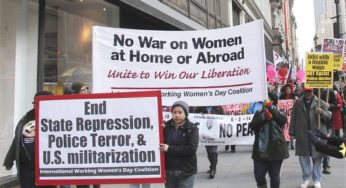 On International Women’s Day, marches, rallies target police violence and low wages