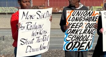 Why rail workers need paid sick days