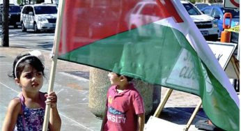 Protest murder of Palestinian baby