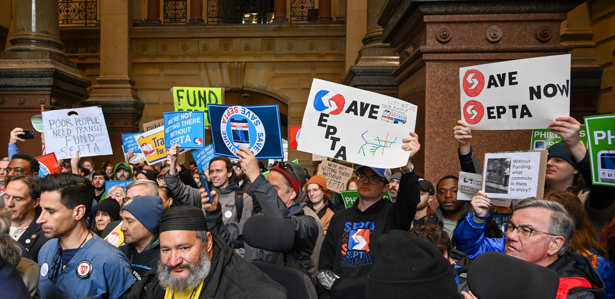 Philadelphia protest against transit system’s proposed draconian cuts