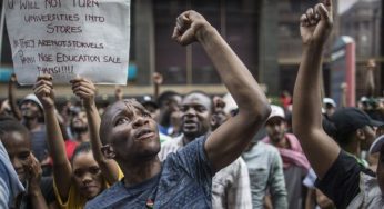 Three South African universities closed due to unrest